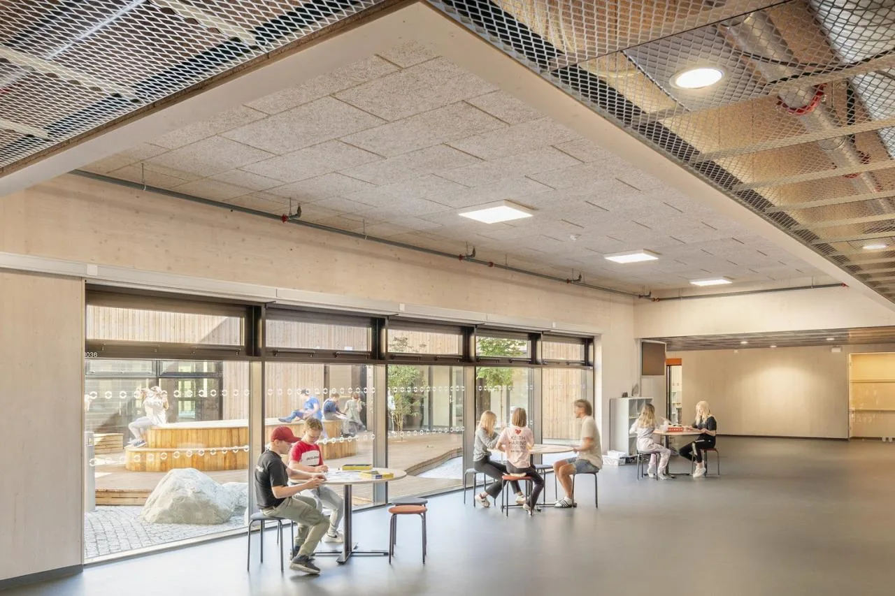 BIM Architecture | Borgafjellet Elementary School/LINK arkitektur