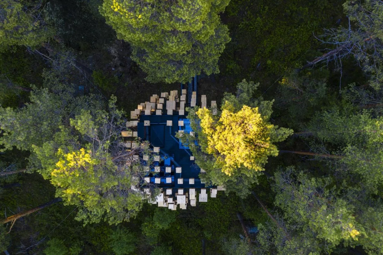 BIM Architecture | Tree Top Hotel 'Biosphere'/BIG