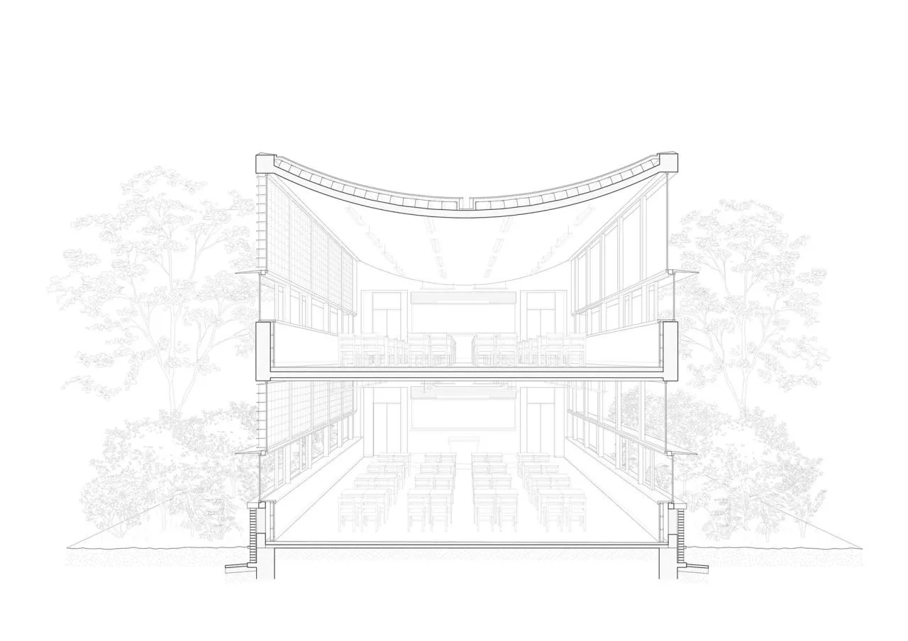 BIM Architecture | Workshop style Campus: Ding Shu Cheng School/Gen Architecture Firm