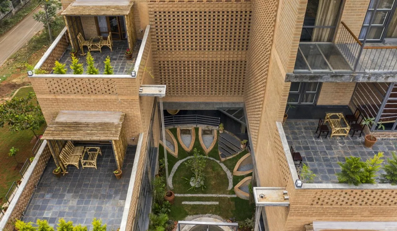BIM Architecture | Local Materials and Traditional Craftsmanship, Sunyata Eco Hotel/Design Kacheri
