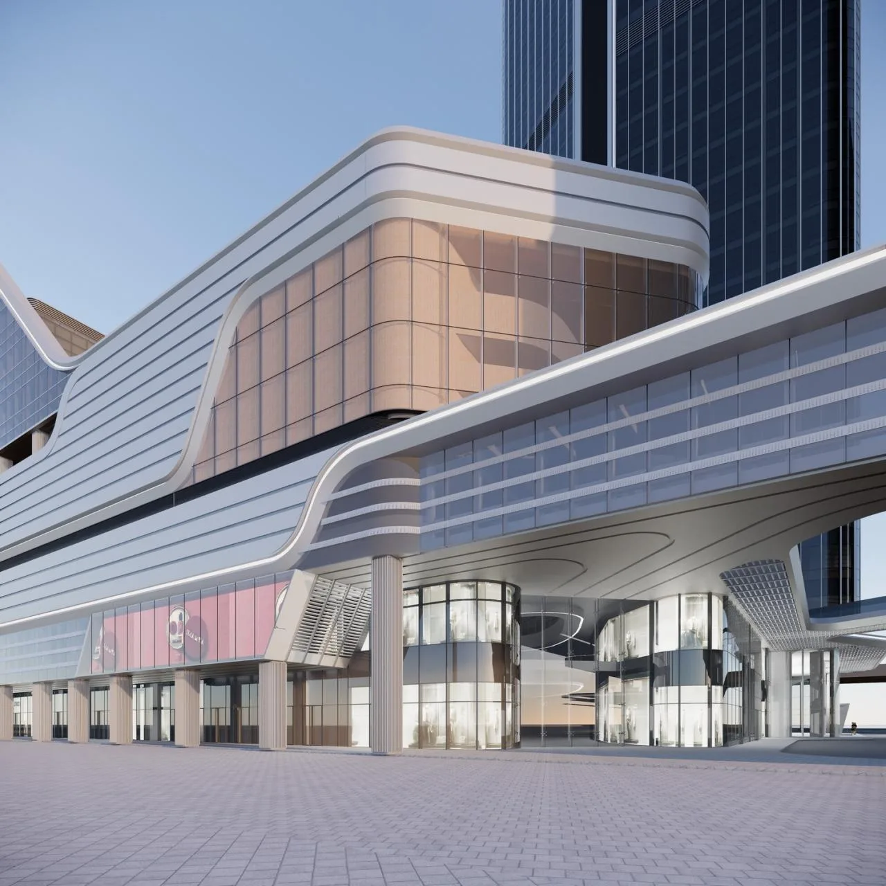 BIM Architecture | Setting Sails in the Wind, Lingjiang Youke Period: Guangzhou Guangwu Yuzhu Production City Complex/UA You'an Design