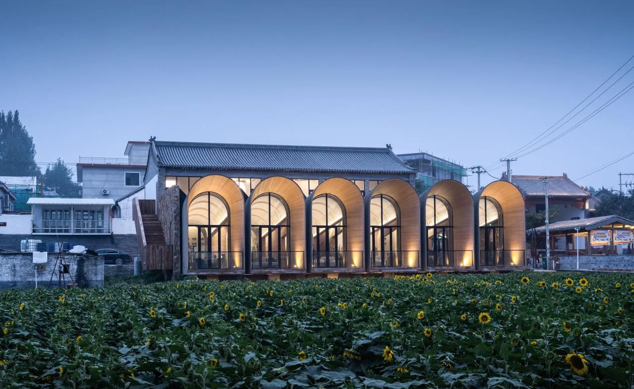 BIM Architecture | Tiangang Zhixing Village: Rural Reception Hall/Kanlan Architecture