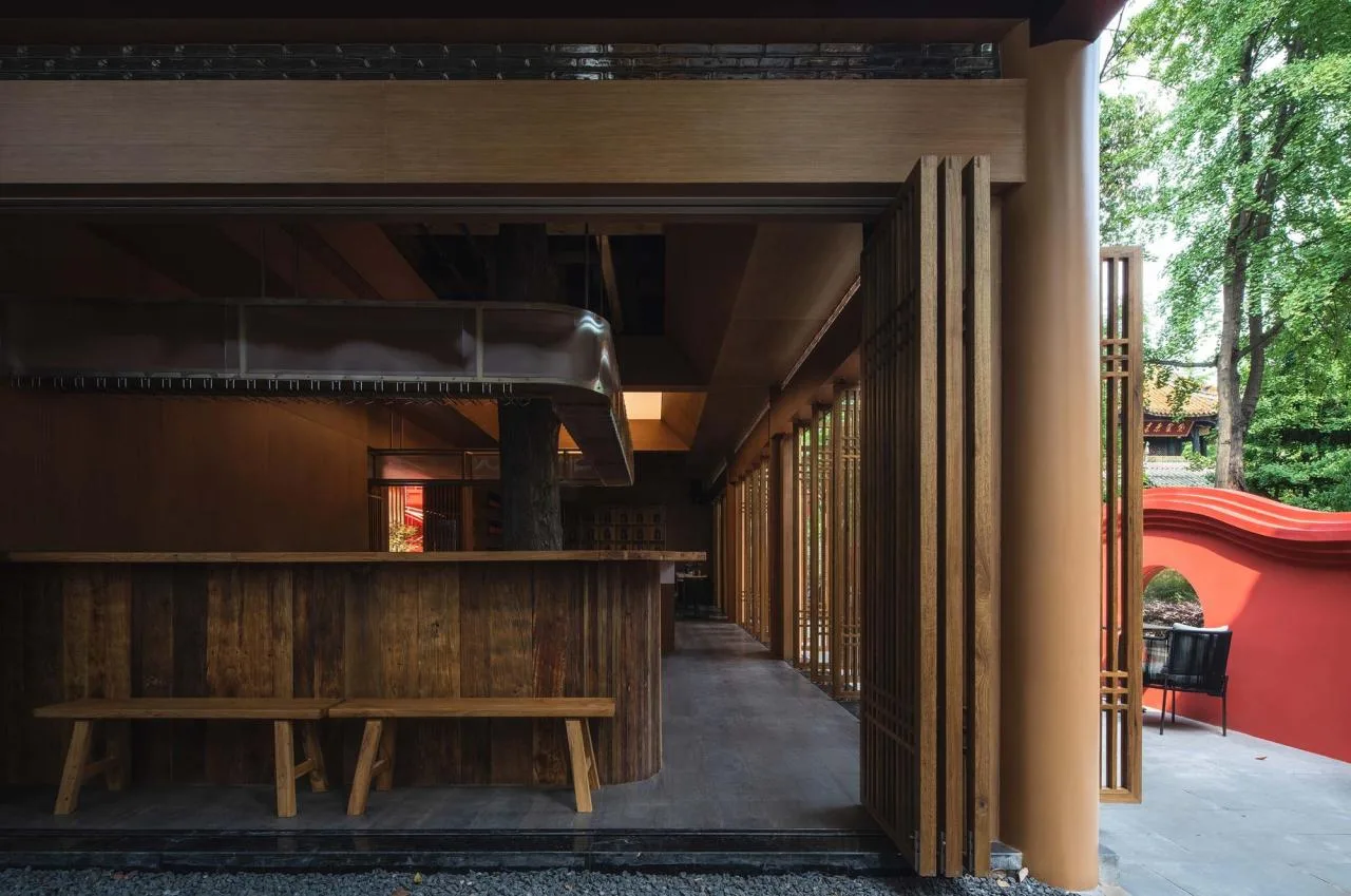 BIM Architecture | Chengdu Kuansan Tang Restaurant/Muda Architecture