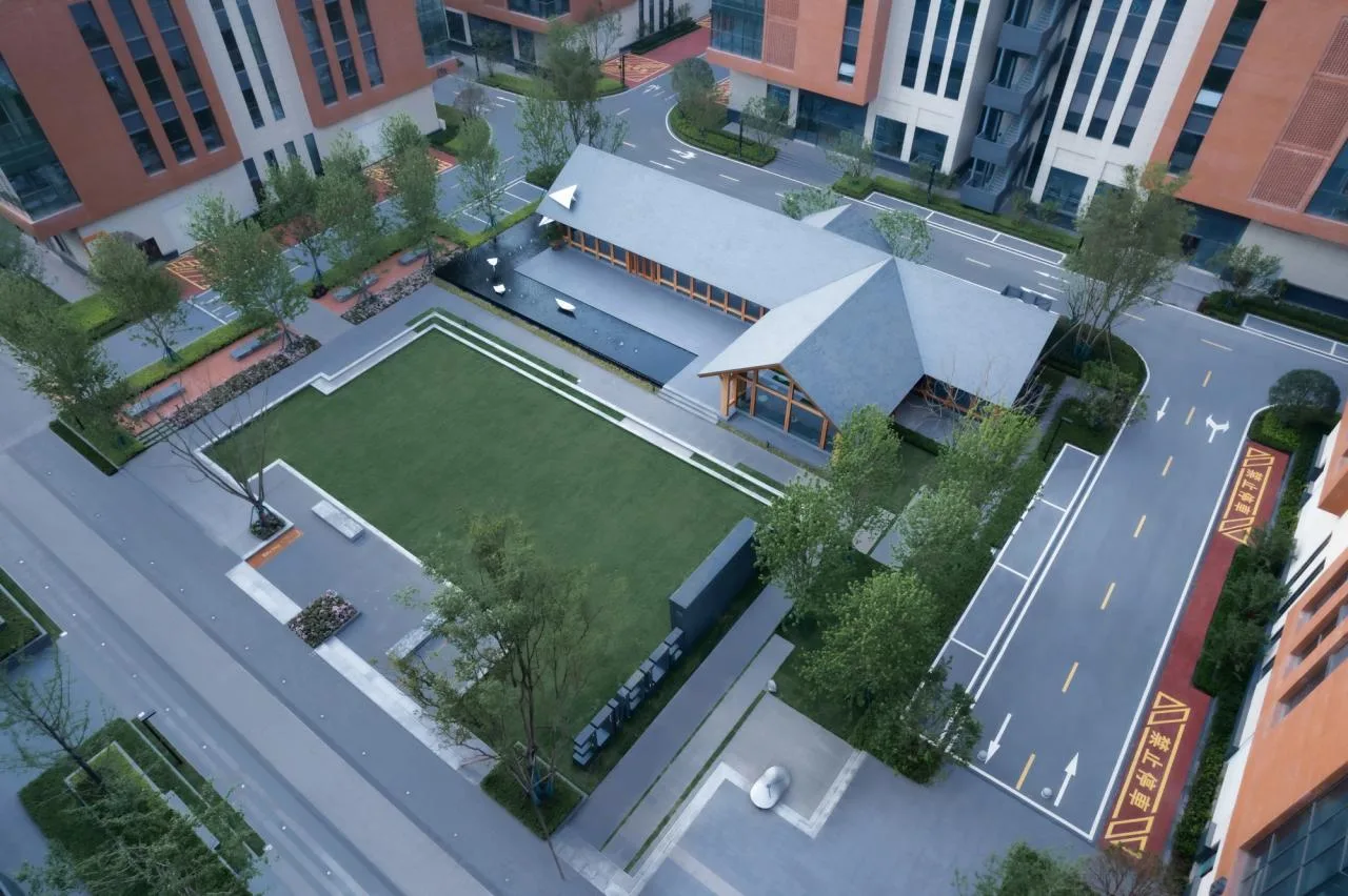 BIM Architecture | Humble and Simple, but Exquisite 'Warm Architecture': Café of Dadi International Life Science Park/Junzhi Technology