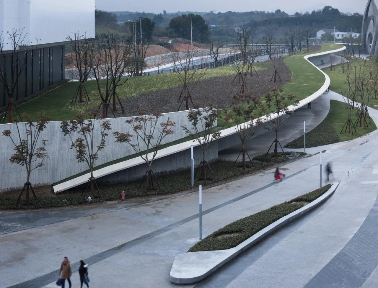 BIM architecture | River eaves: Zhejiang Conservatory of Music campus micro update/Zhu Peidong line+architectural firm gad