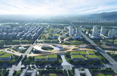 BIM Architecture and Urban Design Plan for Xinchengdong Central District, Changping, Beijing by COFCO Real Estate, Zhongyuan China, and Qingdao Coastal Area-BIM WORLD