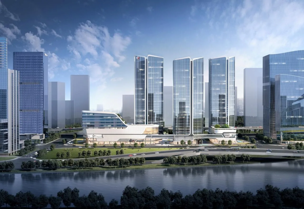BIM Architecture | Setting Sails in the Wind, Lingjiang Youke Period: Guangzhou Guangwu Yuzhu Production City Complex/UA You'an Design