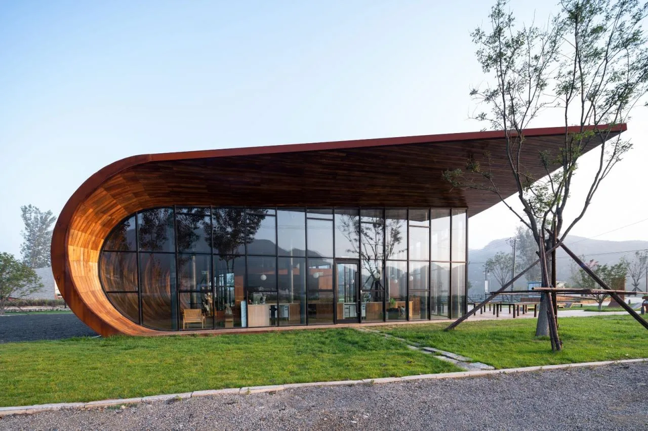 BIM Architecture | Tiangang Zhixing Village: Tianyuan Lecture Hall/Kanlan Architecture