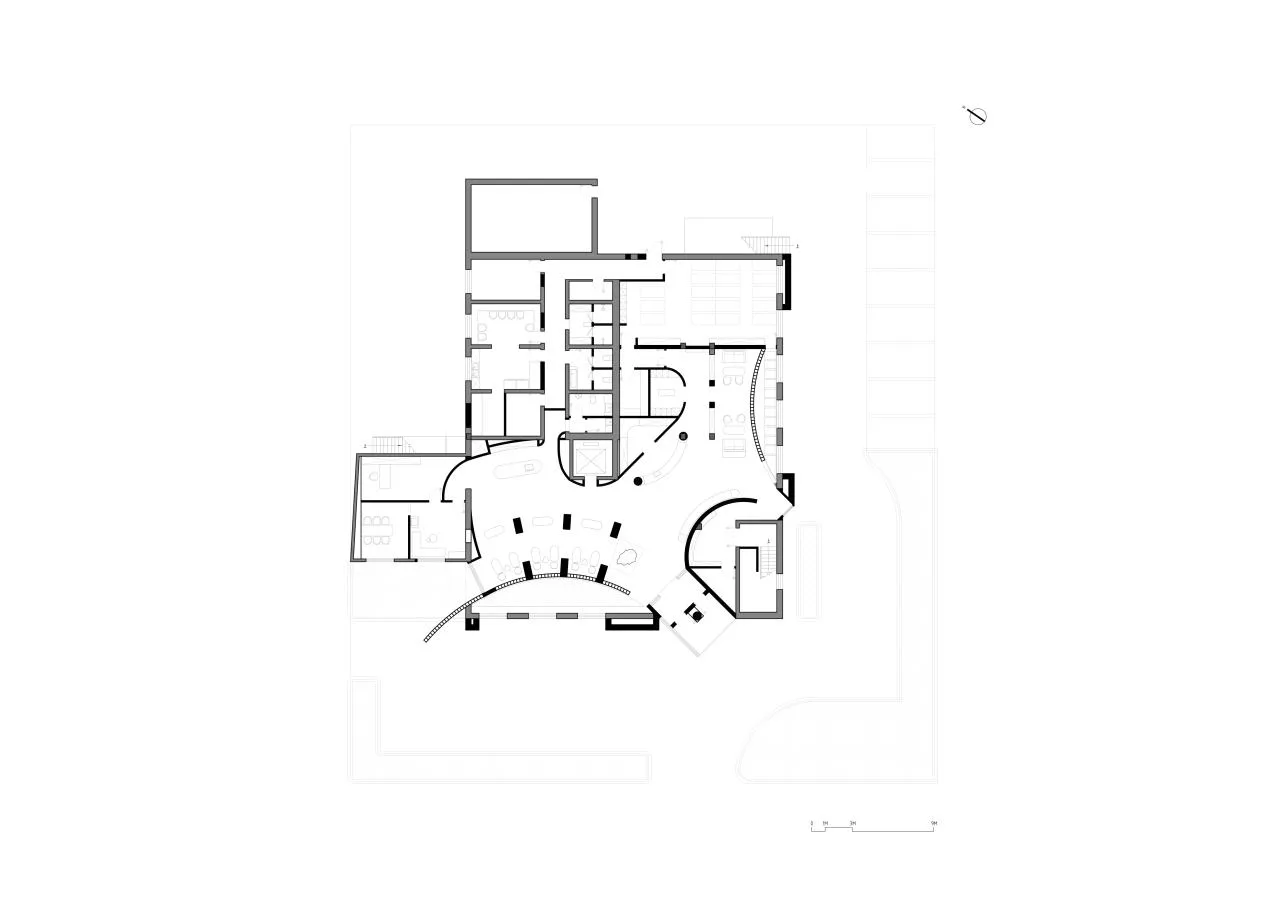 BIM Architecture | Introverted Therapy SPA, Daqing/Natural Architecture