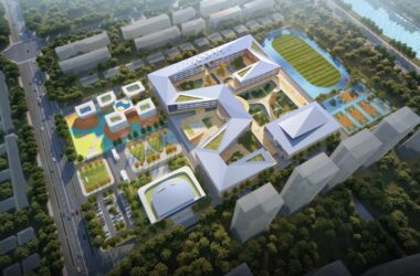 BIM Architecture: Suqian Suyu Experimental Primary School Reconstruction by Four Times Academy and Jianhe Architecture-BIM WORLD