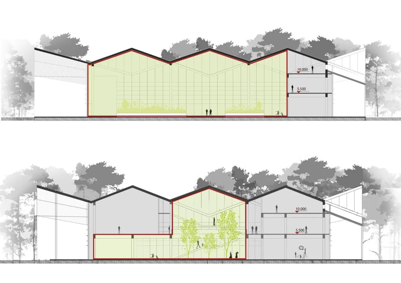 BIM Architecture | Revival Hall of the 10th China Flower Expo/Huajian Group Shanghai Architectural Design and Research Institute