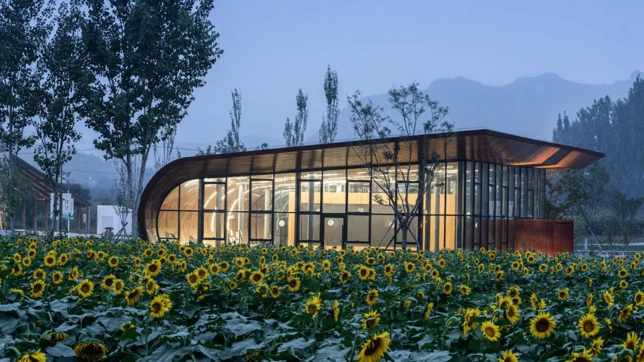BIM Architecture | Tiangang Zhixing Village: Tianyuan Lecture Hall/Kanlan Architecture