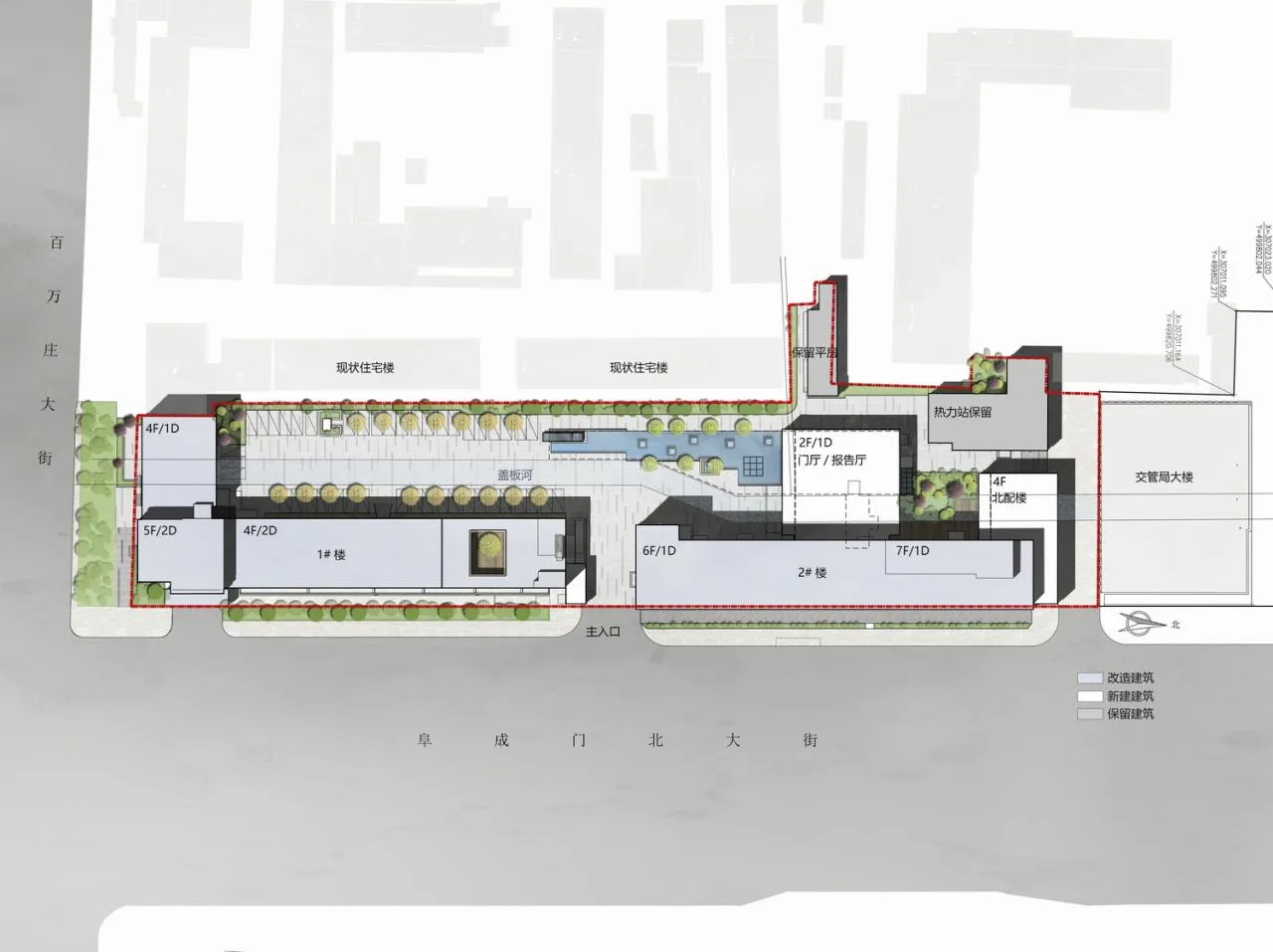 BIM architecture | A memory iteration on the moat: headquarters office building update/Beijing Urban Construction Design and Development Group Co., Ltd
