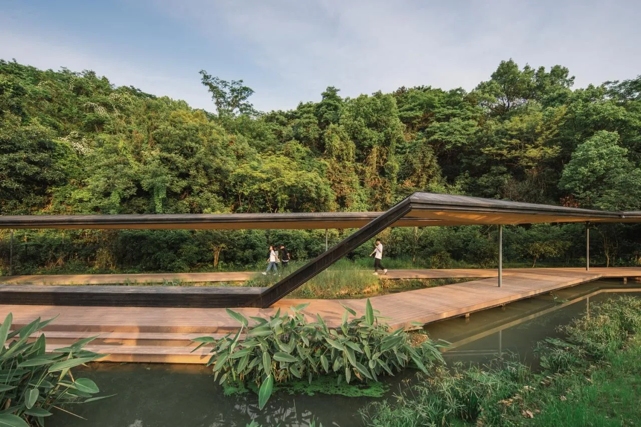 BIM architecture | River eaves: Zhejiang Conservatory of Music campus micro update/Zhu Peidong line+architectural firm gad