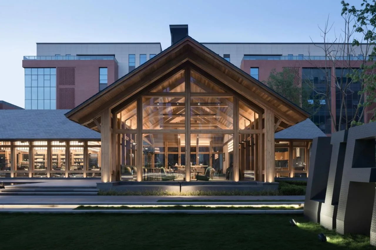 BIM Architecture | Humble and Simple, but Exquisite 'Warm Architecture': Café of Dadi International Life Science Park/Junzhi Technology