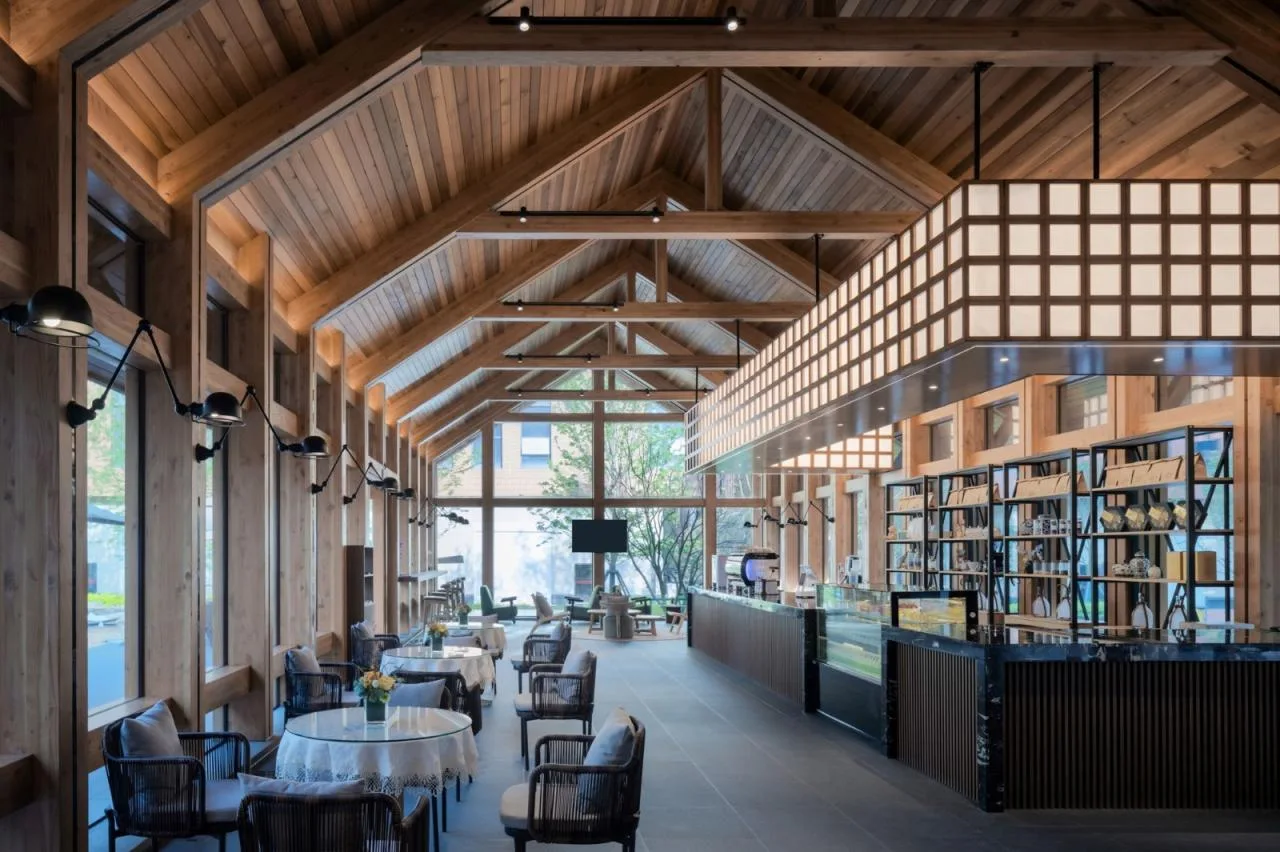BIM Architecture | Humble and Simple, but Exquisite 'Warm Architecture': Café of Dadi International Life Science Park/Junzhi Technology