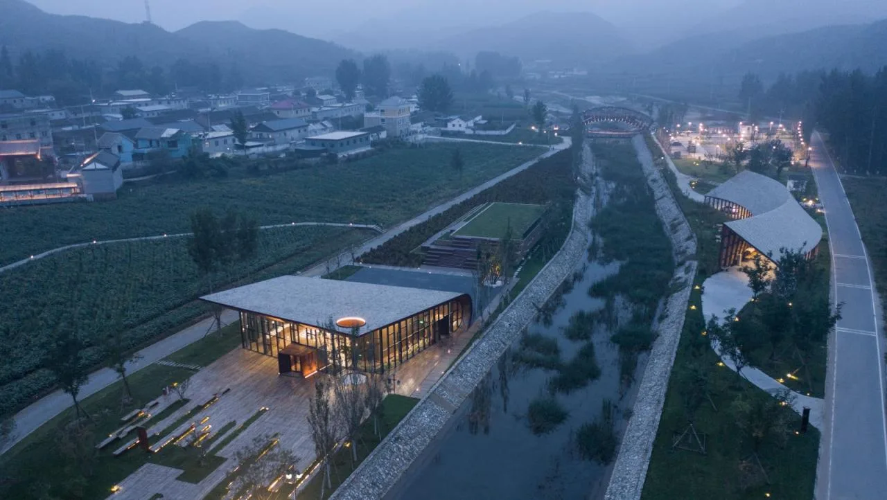 BIM Architecture | Tiangang Zhixing Village: Tianyuan Lecture Hall/Kanlan Architecture