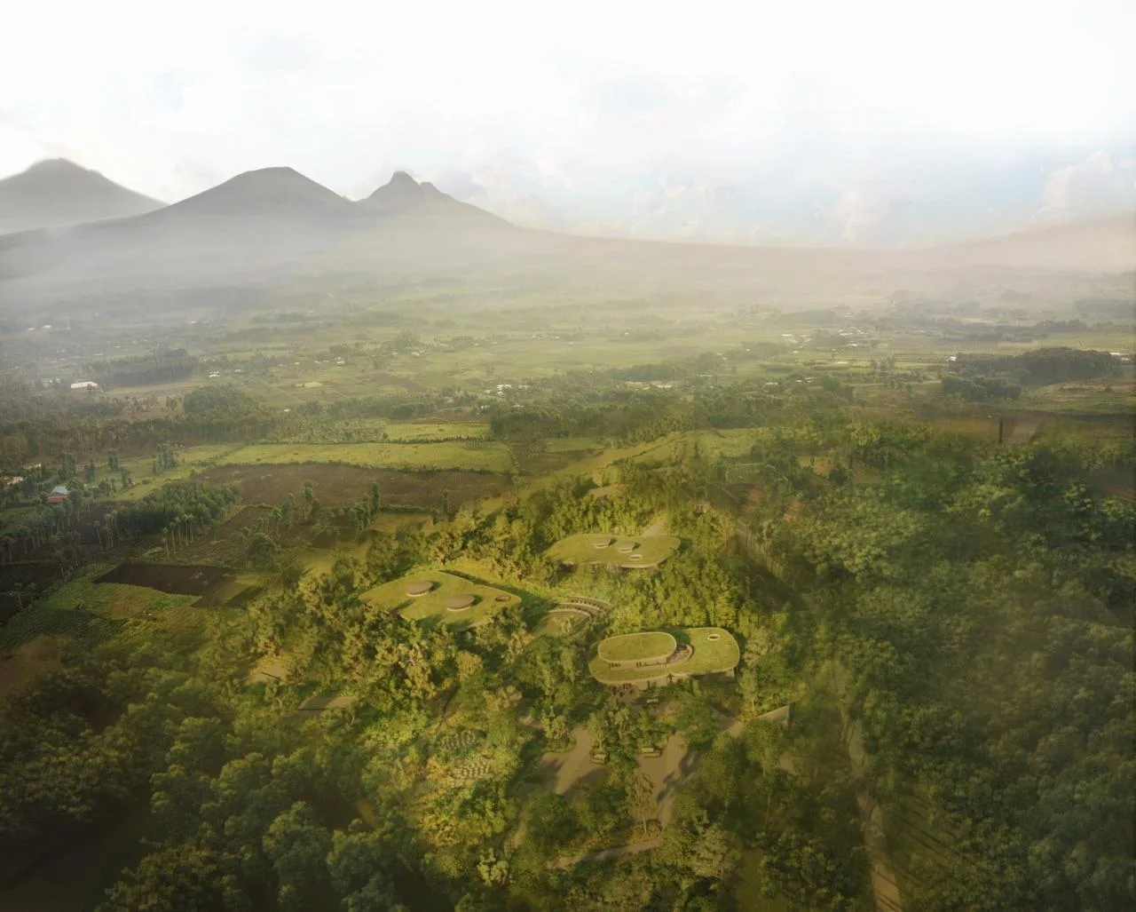 BIM Architecture | Fuxi Gorilla Fund Allen DeGeneres Campus/MASS Design Group