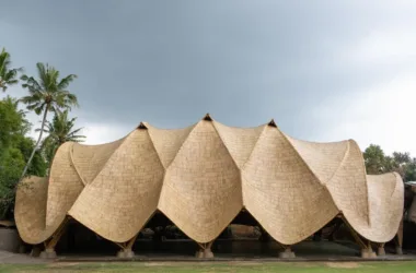 BIM Architecture: Maximizing Space with Minimal Structure in IBUKU's Bamboo Installation 
