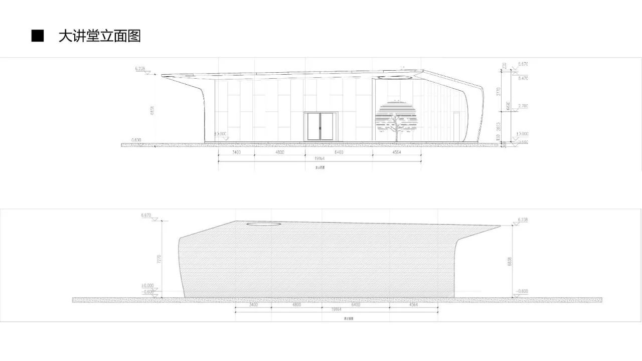 BIM Architecture | Tiangang Zhixing Village: Tianyuan Lecture Hall/Kanlan Architecture
