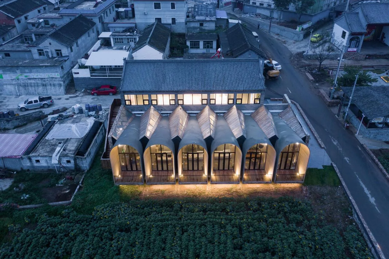 BIM Architecture | Tiangang Zhixing Village: Rural Reception Hall/Kanlan Architecture