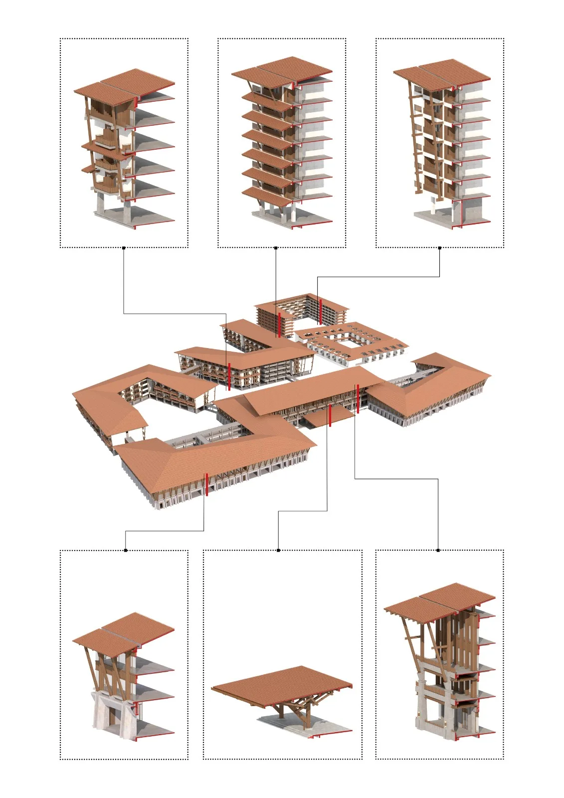 BIM Architecture | Sanya Haitang Bay Medical and Nursing Demonstration Center/Line+Architectural Firm
