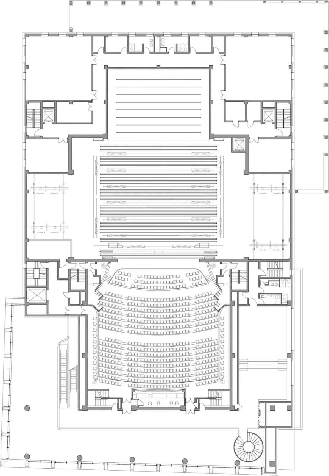 BIM Architecture | Beijing International Theatre Center/Hu Yue Studio of Beijing Institute of Architectural Design and Research