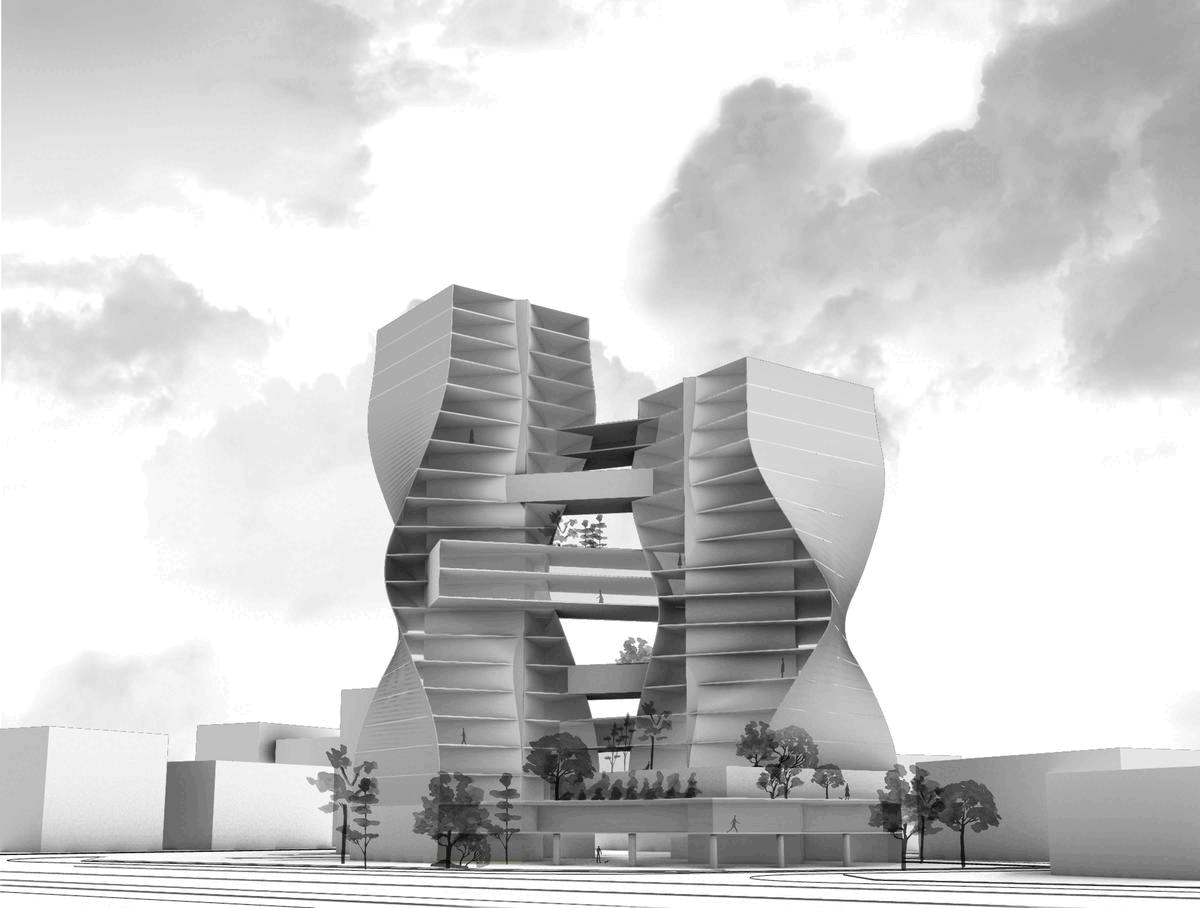 BIM Architecture | 'Endless City' Xidi Innovation Headquarters Base/Lu Xiner+Guangdong Huacheng Architectural Design Co., Ltd