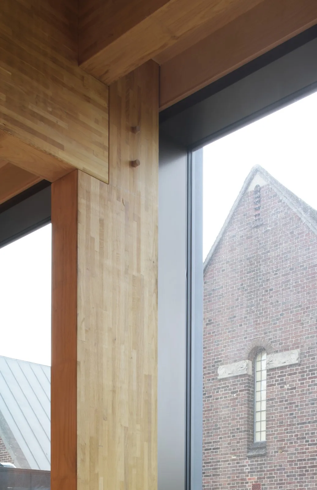 BIM Architecture | Retro Green Glaze, Cambridge University Canteen/Feilden Fowler