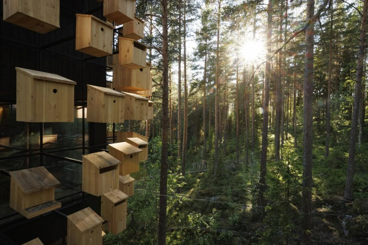 BIM Architecture | Tree Top Hotel 'Biosphere'/BIG