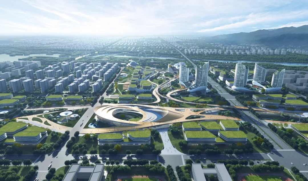BIM Architecture | Urban Design Scheme for the Central Area of Xinchengdong District, Changping, Beijing/COFCO Real Estate+Zhongyuan China+Qingdao Coastal Area
