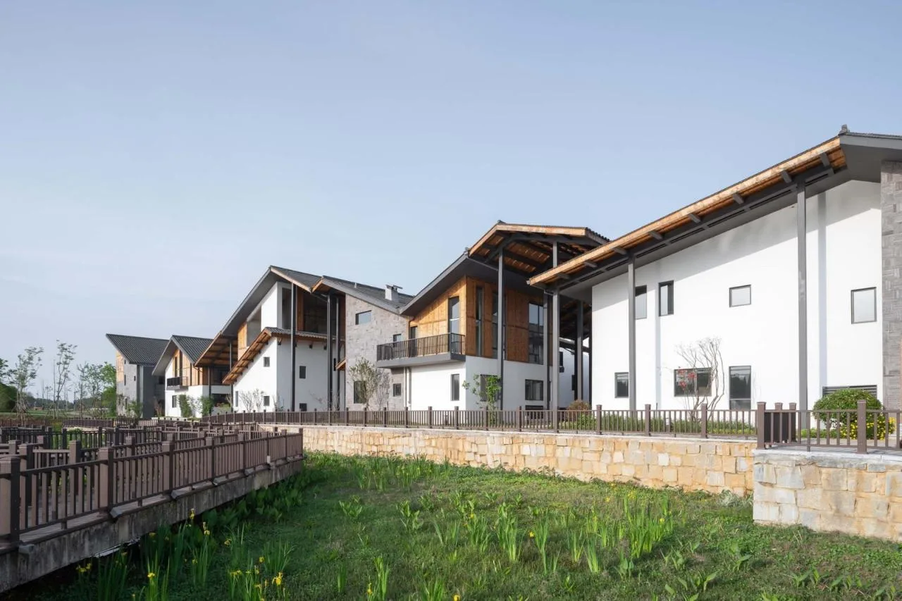 BIM Architecture | Miluo "Dragon Boat Festival Family" Rural Settlement/Artificial Architecture Studio