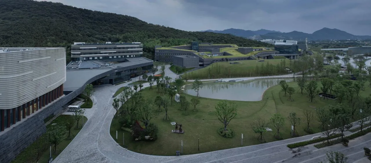 BIM architecture | River eaves: Zhejiang Conservatory of Music campus micro update/Zhu Peidong line+architectural firm gad