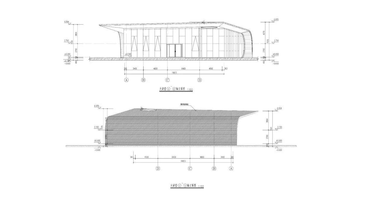 BIM Architecture | Tiangang Zhixing Village: Tianyuan Lecture Hall/Kanlan Architecture