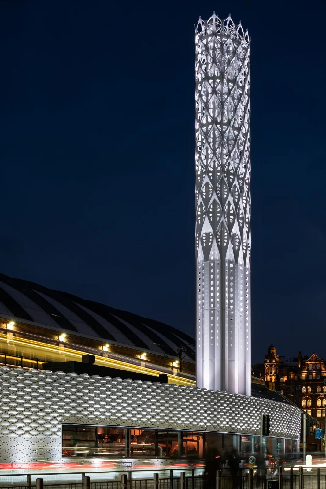 BIM Architecture | Structural Innovation: 'Shell Hollow' Tower of Light and Wall of Energy/Tonkin Liu