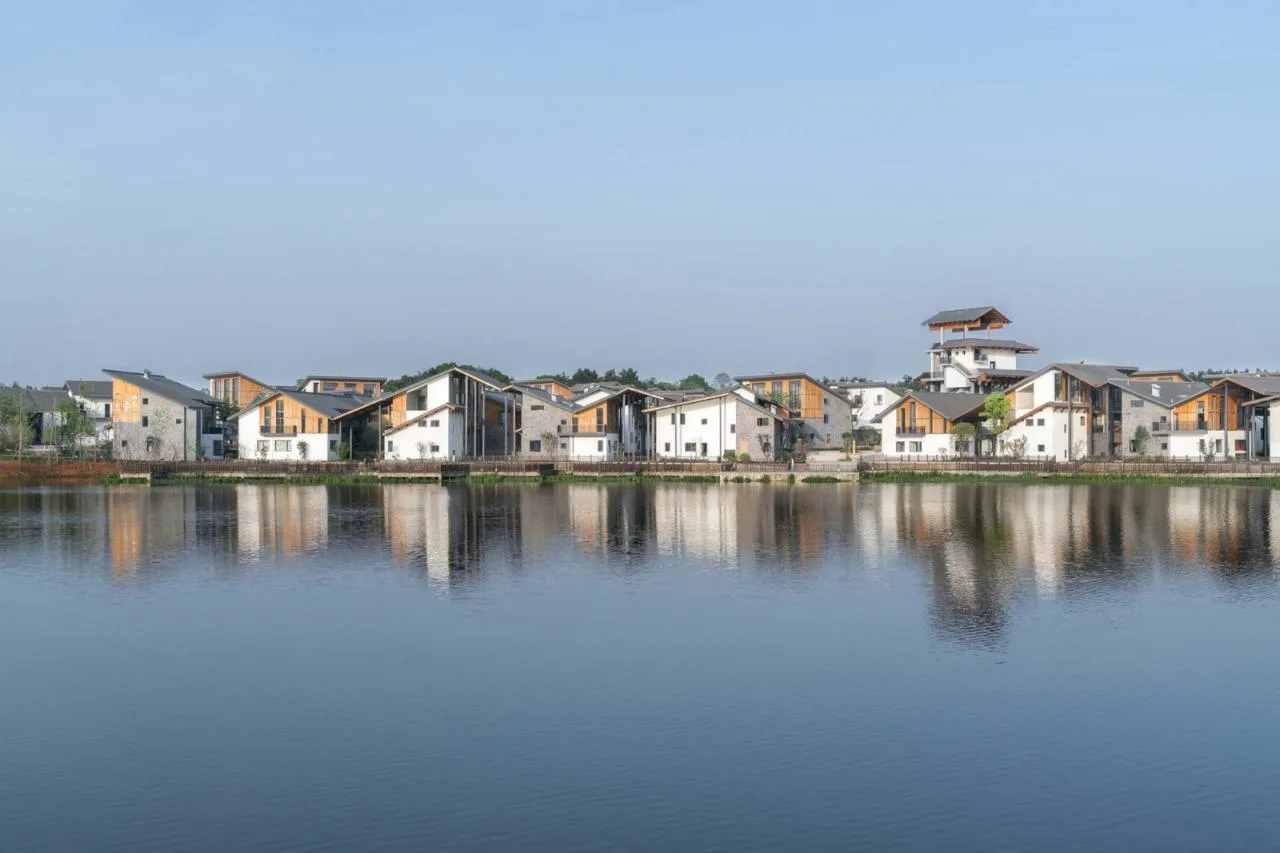 BIM Architecture | Miluo "Dragon Boat Festival Family" Rural Settlement/Artificial Architecture Studio