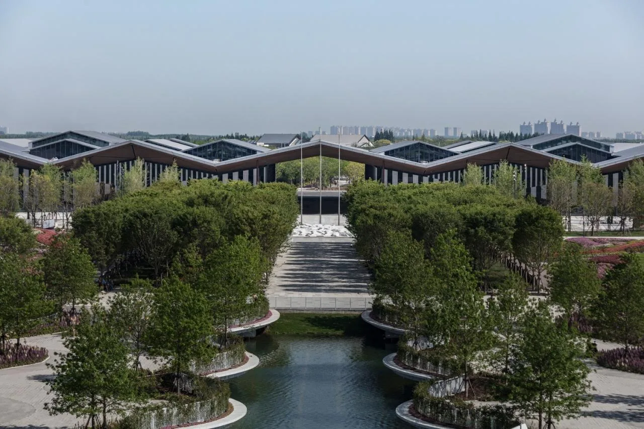 BIM Architecture | Revival Hall of the 10th China Flower Expo/Huajian Group Shanghai Architectural Design and Research Institute