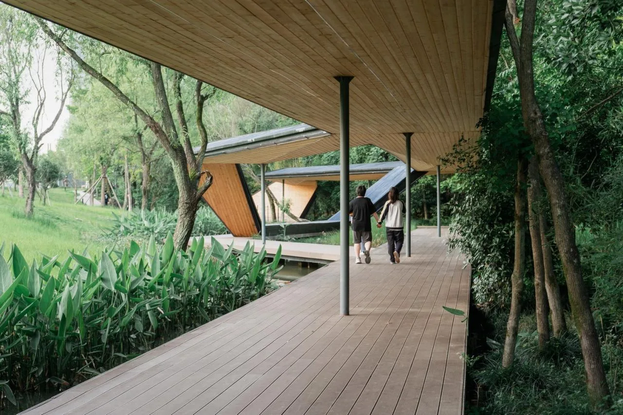 BIM architecture | River eaves: Zhejiang Conservatory of Music campus micro update/Zhu Peidong line+architectural firm gad
