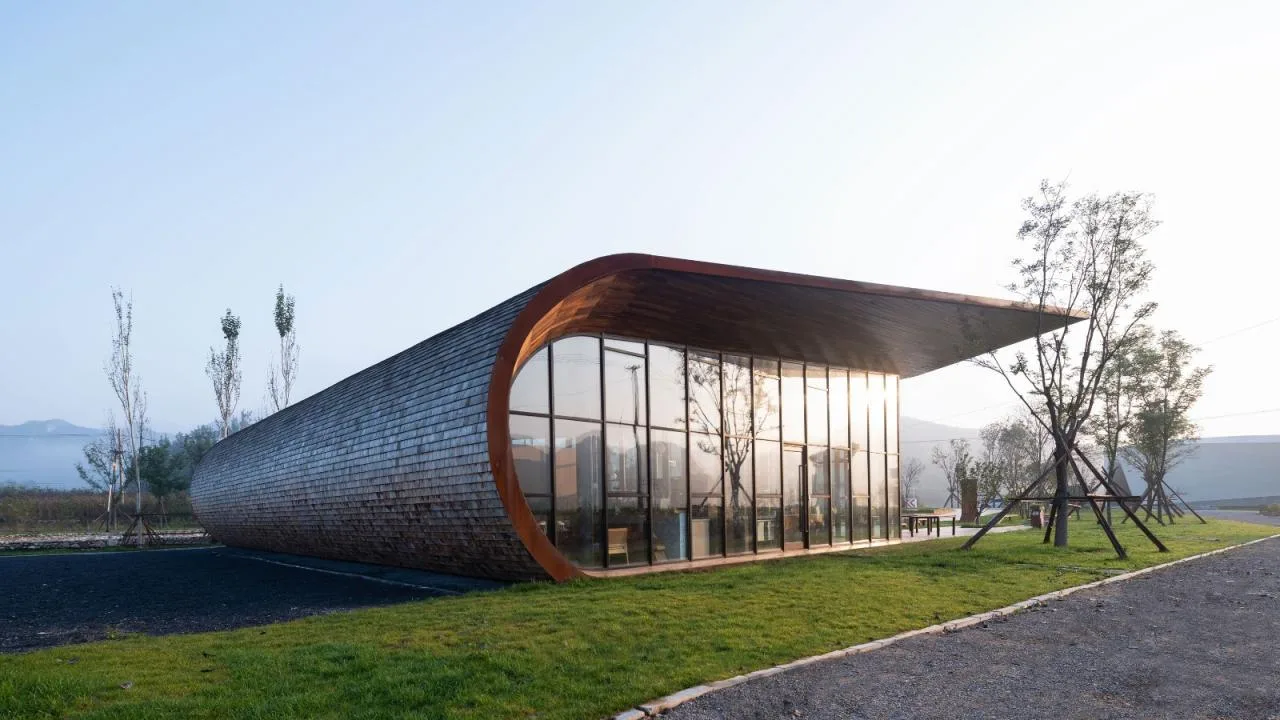 BIM Architecture | Tiangang Zhixing Village: Tianyuan Lecture Hall/Kanlan Architecture