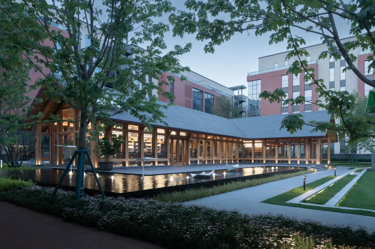 BIM Architecture | Humble and Simple, but Exquisite 'Warm Architecture': Café of Dadi International Life Science Park/Junzhi Technology