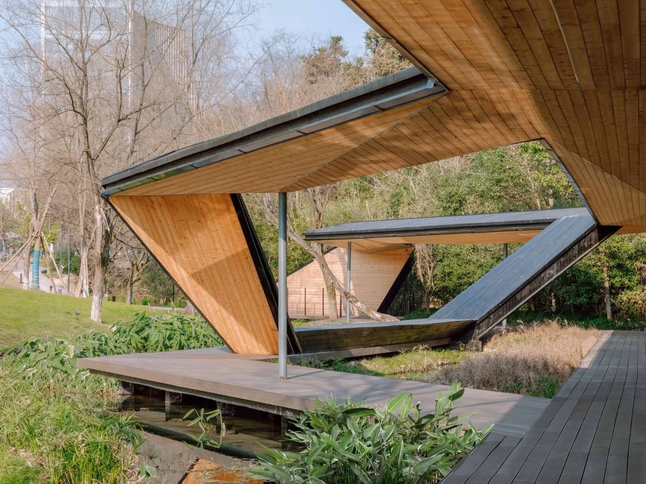 BIM architecture | River eaves: Zhejiang Conservatory of Music campus micro update/Zhu Peidong line+architectural firm gad