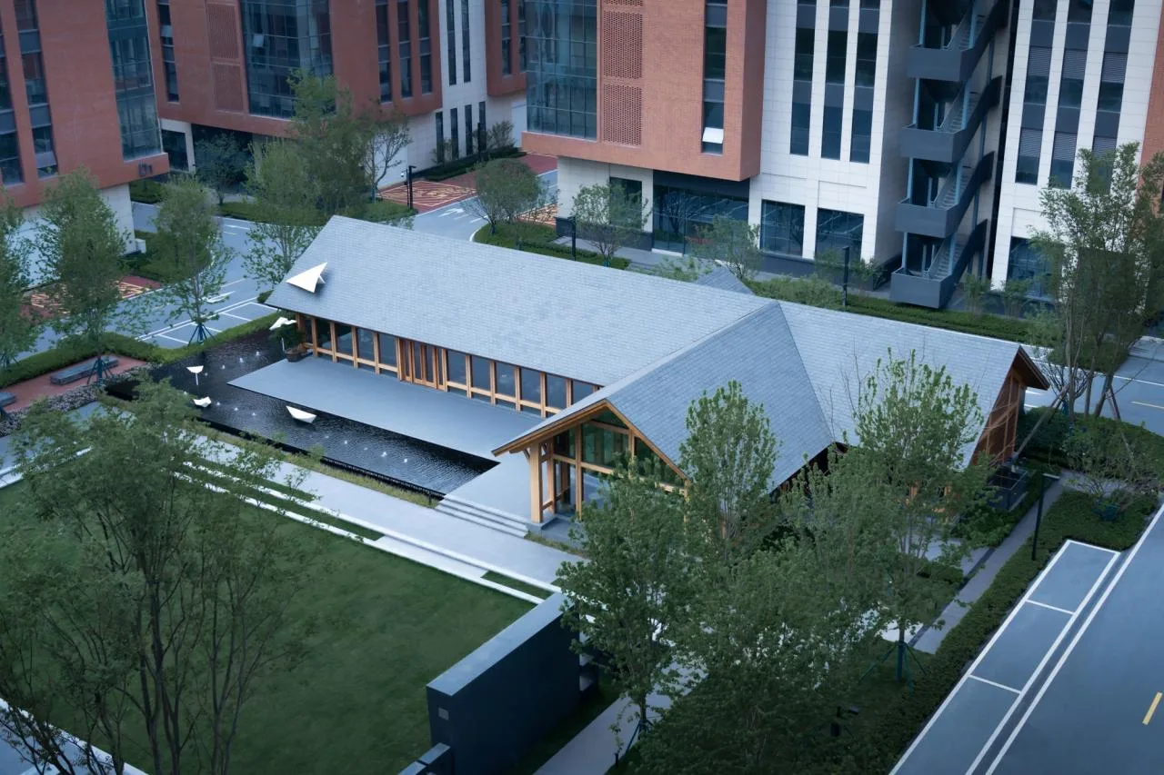 BIM Architecture | Humble and Simple, but Exquisite 'Warm Architecture': Café of Dadi International Life Science Park/Junzhi Technology