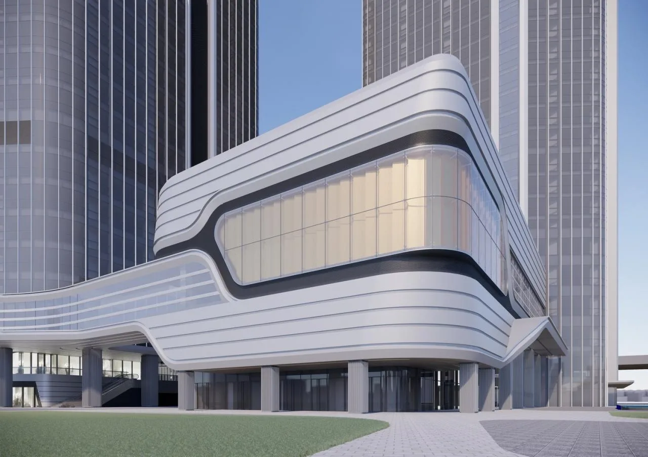BIM Architecture | Setting Sails in the Wind, Lingjiang Youke Period: Guangzhou Guangwu Yuzhu Production City Complex/UA You'an Design