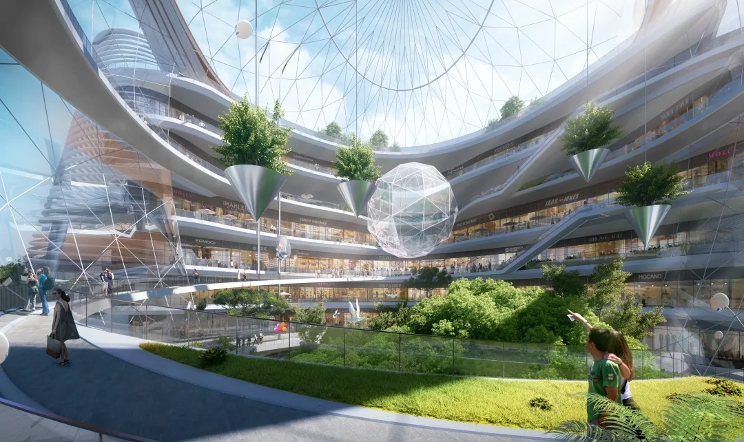 BIM Architecture | Urban Design Scheme for the Central Area of Xinchengdong District, Changping, Beijing/COFCO Real Estate+Zhongyuan China+Qingdao Coastal Area