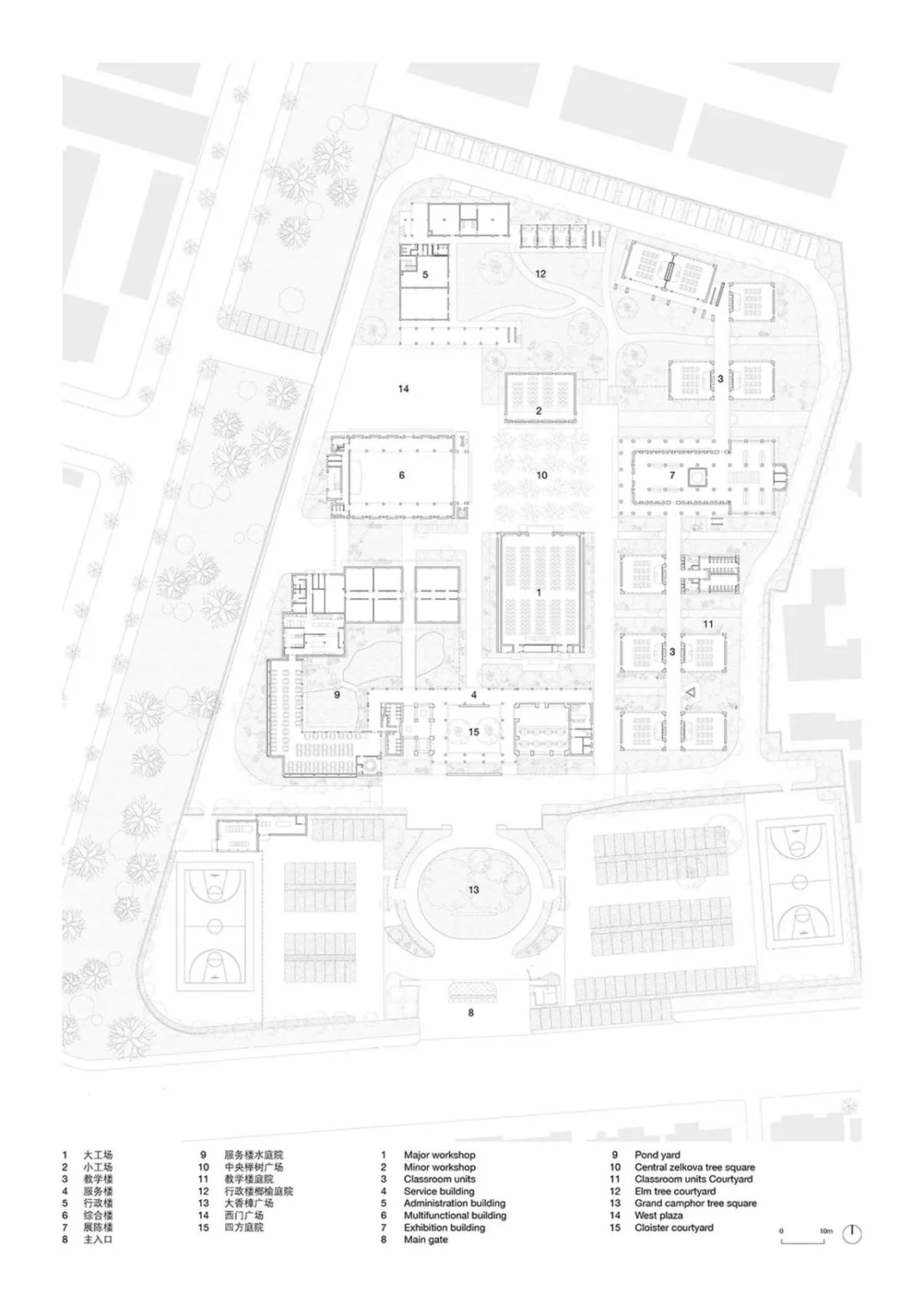 BIM Architecture | Workshop style Campus: Ding Shu Cheng School/Gen Architecture Firm