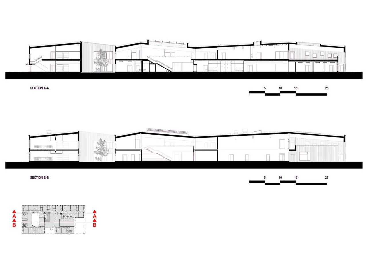 BIM Architecture | Borgafjellet Elementary School/LINK arkitektur