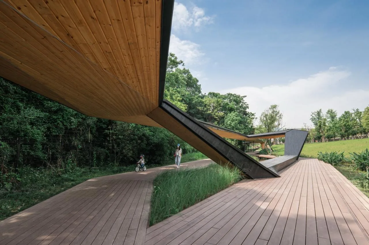 BIM architecture | River eaves: Zhejiang Conservatory of Music campus micro update/Zhu Peidong line+architectural firm gad