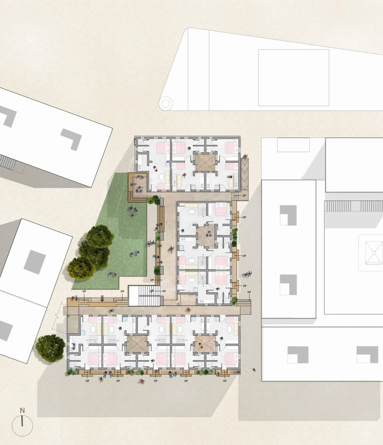 BIM Architecture | Sanjaynagar Slum Reconstruction Project/Community Design Agency