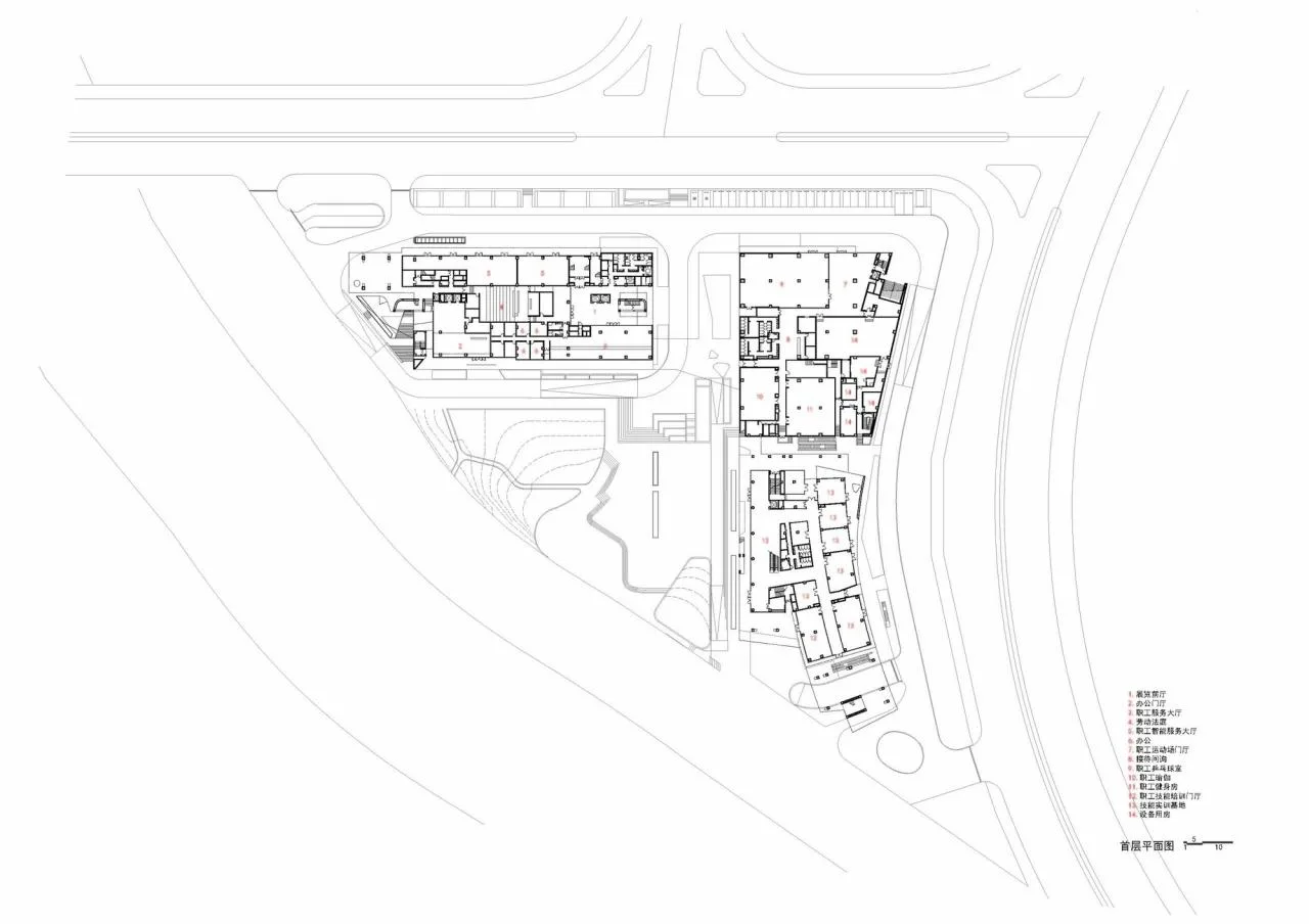 BIM Architecture | Longyan Workers' Cultural Palace/Tianjin Huahui