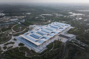 BIM Architecture: Revival Hall at the 10th China Flower Expo by Huajian Group Shanghai Architectural Design and Research Institute-BIM WORLD